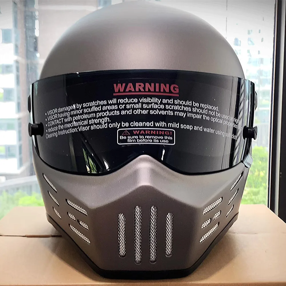 Мотоциклетный шлем CRG с защитой от ветра и запотевания сертифицированный в