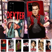 tv show dexter morgan phone case for samsung galaxy s10 s10e lite s8plus s9plus s7 s6 plus s5 s20 plus