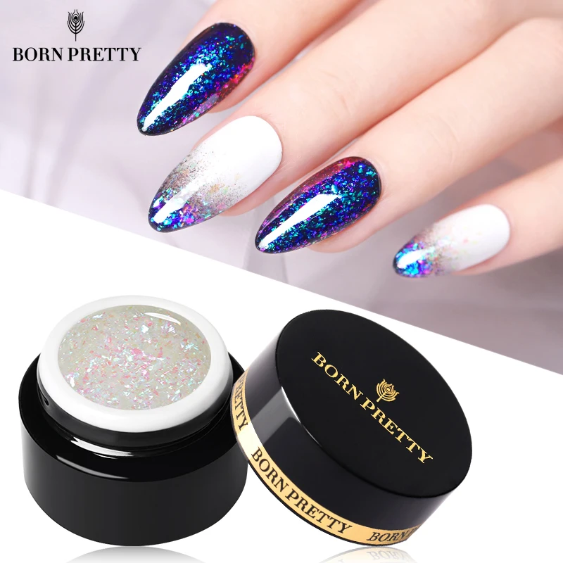 BORN PRETTY Гель лак для ногтей Хамелеон УФ гель 5 мл отмачиваемый маникюрный дизайн