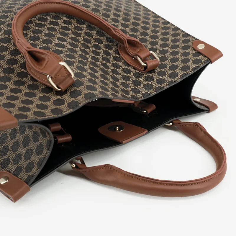 Роскошные элегантные принты сумки-шопперы для женщин 2019 новый дизайнер 2 штуки из