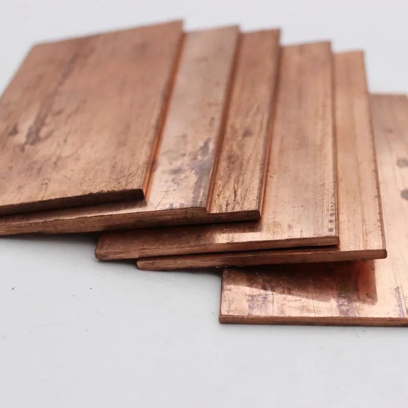 

3mm x 60mm x 100mm 99.5% Pure Copper T2 Cu Metal Sheet Plate Copper Sheet Flat Bar Thick
