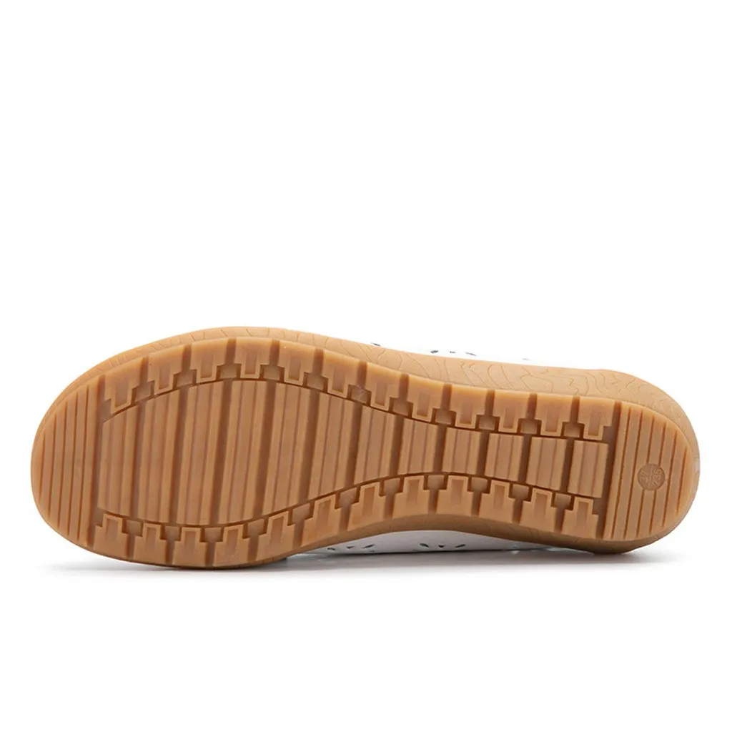 Повседневная женская обувь SAGACE размера плюс дышащие туфли лодочки без шнуровки с