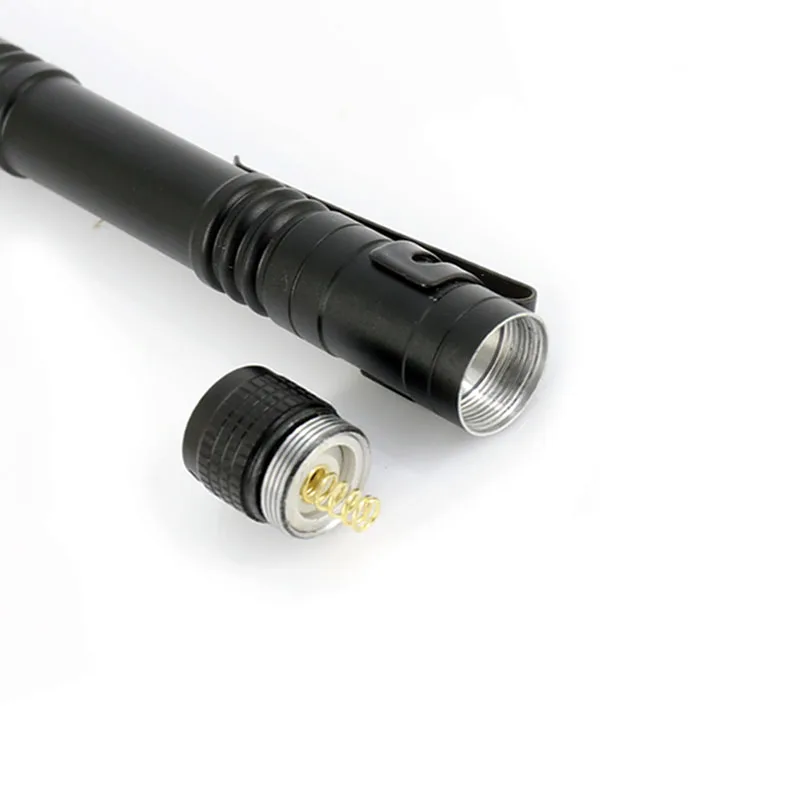 Портативный мини карманный Ручка светильник XPE R3 LED вспышка фонарь рабочий