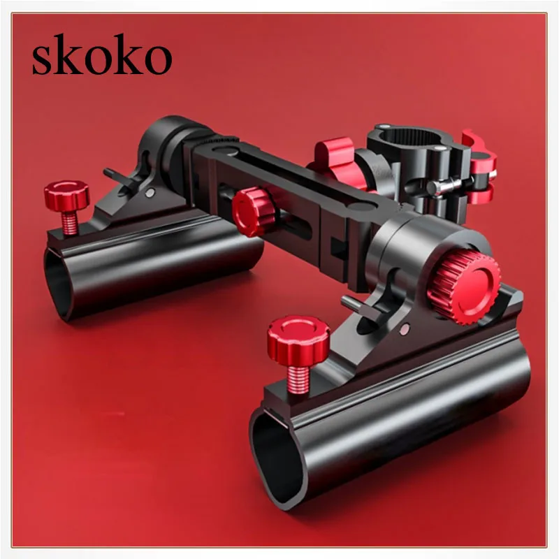 

1 комплект регулируемый кронштейн для удочки, рамка для сиденья стула, 360-градусный алюминиевый сплав, удочка, стальная рама, рыболовные инст...