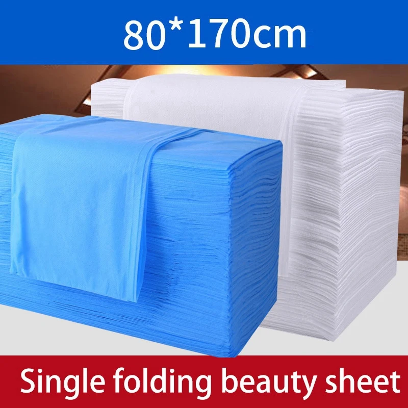 

100Pcs Disposable Bed Sheet Waterproof Bed Cover Beauty Salon SPA Tattoo Massage Hotels Bed Sheets Anti-Dirty Part