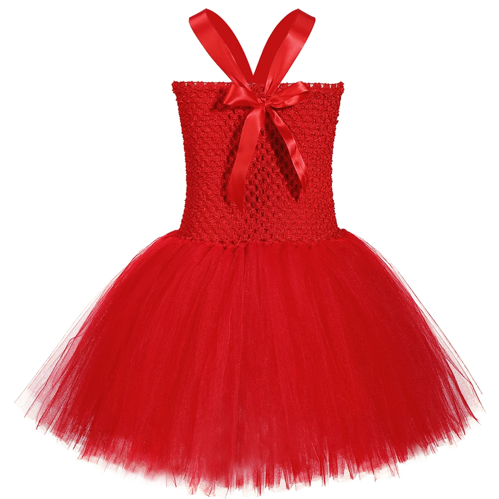 Красный Карнавальный Костюм печенья с монстрами на Хэллоуин платье-пачка для