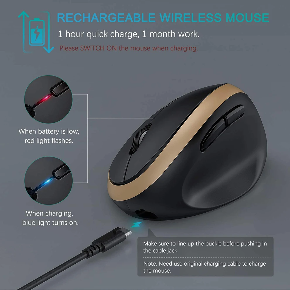 jelly comb bluetooth wireless mouse rechargeable 2 4g usb c wireless ergonomic mice for mackbook tablet phone usbtype c mouse free global shipping