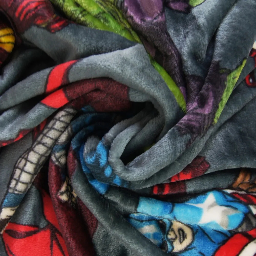 Одеяло Disney Халк Капитан Америка Железный человек броска для детской собаки на