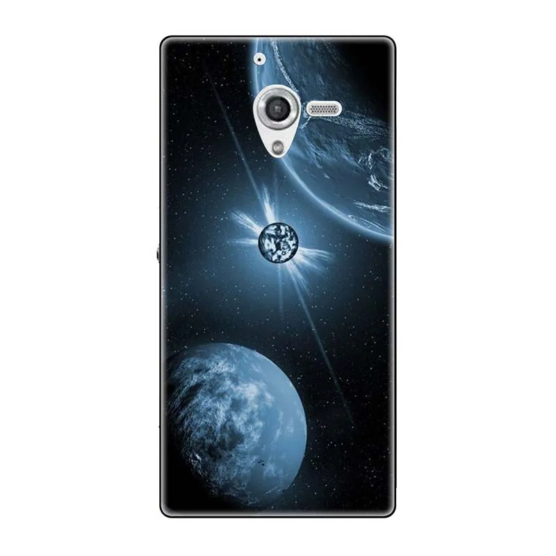 A44 Телефонные чехлы для sony Xperia ZL непосредственный сбыт из L35H C6502 C6503 C6506 5," чехол с принтом(розы); волк милый чехол-крышка с узорами чехол для телефона чехол Fundas Para - Цвет: A44