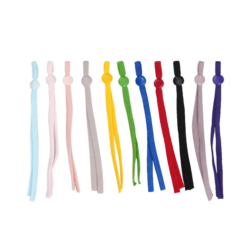 Banda el&aacute;stica ajustable para mascarilla, cord&oacute;n de 5mm, 1000 piezas, orejera, proveedor de bricolaje-5