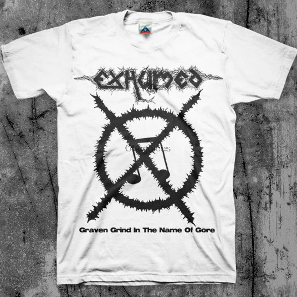 Футболка Exhumed с металлическим изображением жесткой смерти (2) |