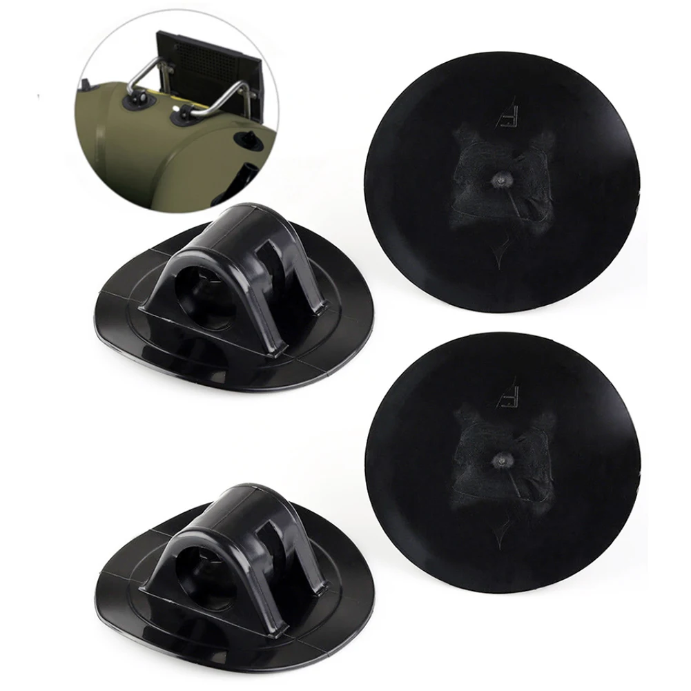 4 шт. Крепежный крюк каноэ Легкая установка маленькие держатели надувная лодка