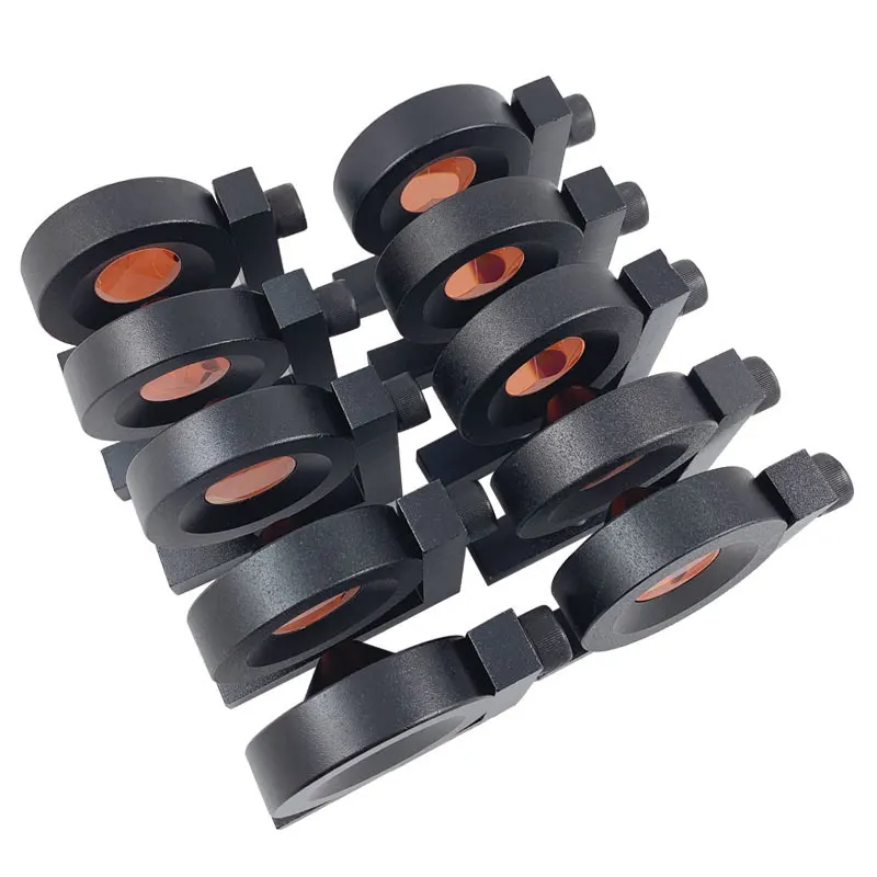 

100pcs L bar 90 degree L type Copper-coated mini prism for LEICA total stations replace GMP104 surveying instrument