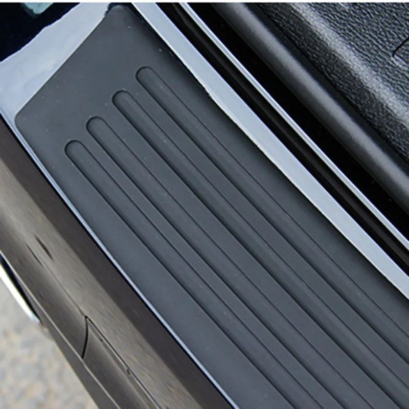 Защита заднего бампера накладная полоса защита краски от царапин для Volkswagen vw POLO