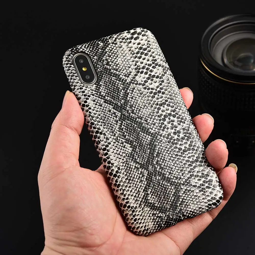 white Boucho для iPhone XS Max XR 11 Pro Max X чехол с текстурой змеиной древесины чехол s для iPhone 7 8 6 6s plus Мягкий чехол из искусственной кожи - Цвет: white