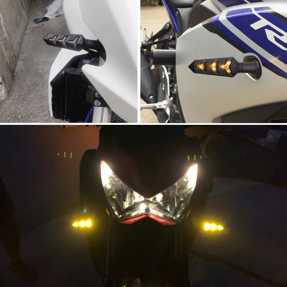 

For BMW C600 C650 Sport C 650 400 GT F 650 700 GS Motorcycle Signals Lamp Turn Signal Light Sequential Flowing Water LED Light