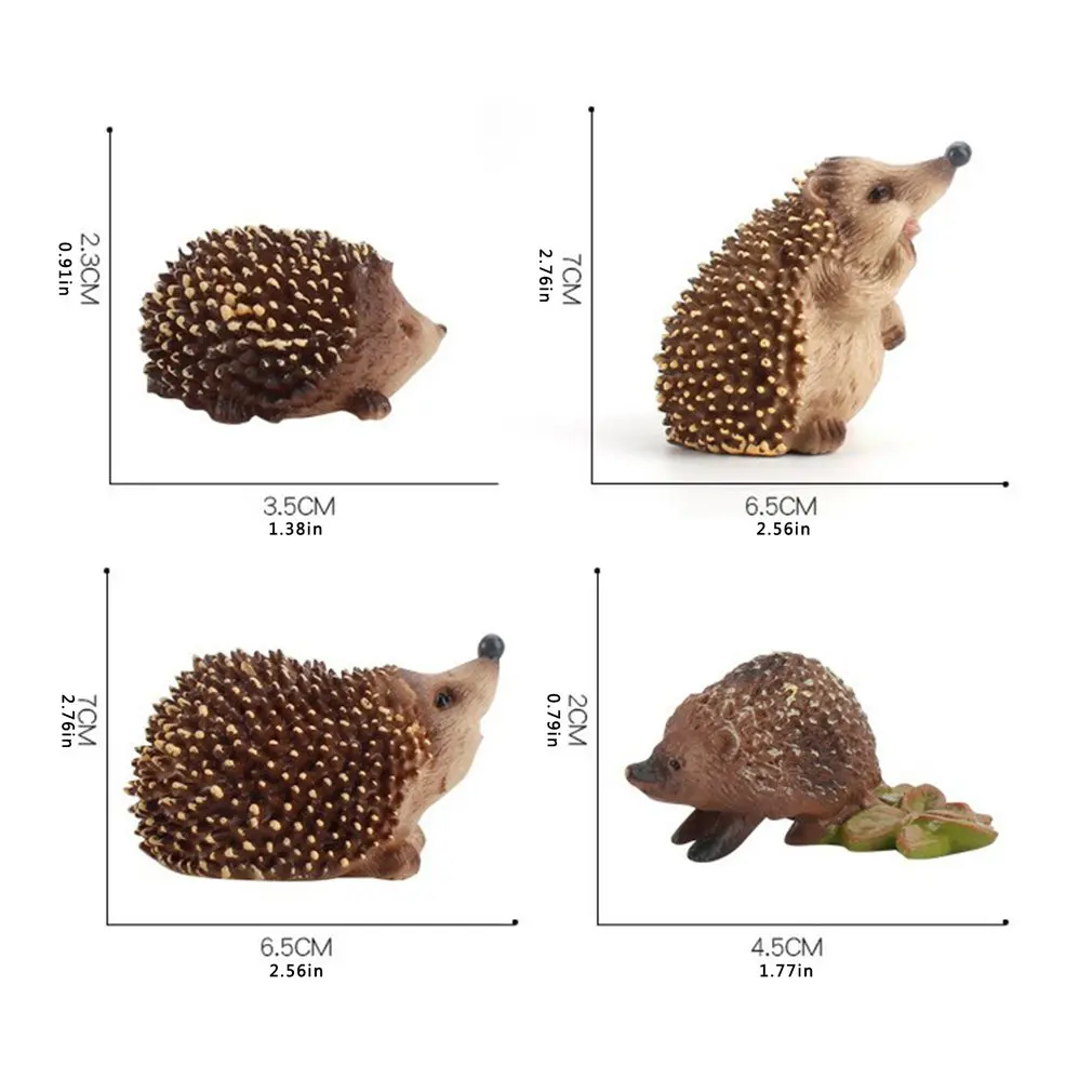

Creative Bonsai Sand Table Decoration Solid Decoration Hedgehog Model Lightweight Hedgehog Decoration