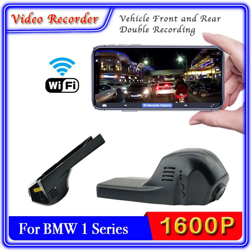 

For BMW 1 F20 F21 F40 F52 2011~2021 Car Driving Video Recorder DVR Dedicated WIFI Front Rear Double Recording Dash Cam Camera