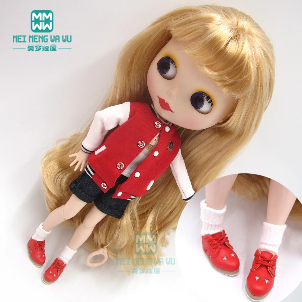Одежда для кукол Blyth бейсбольная униформа шорты носки обувь Azone1/6 аксессуары
