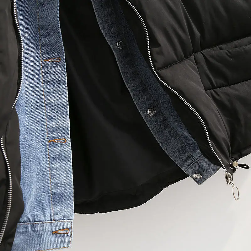 

New Down Cotton Coat Women Winter Parka Jacket Padded Loose Warm Thick Coat Female Oversize Women Winter Jacket Outerwear Q1919