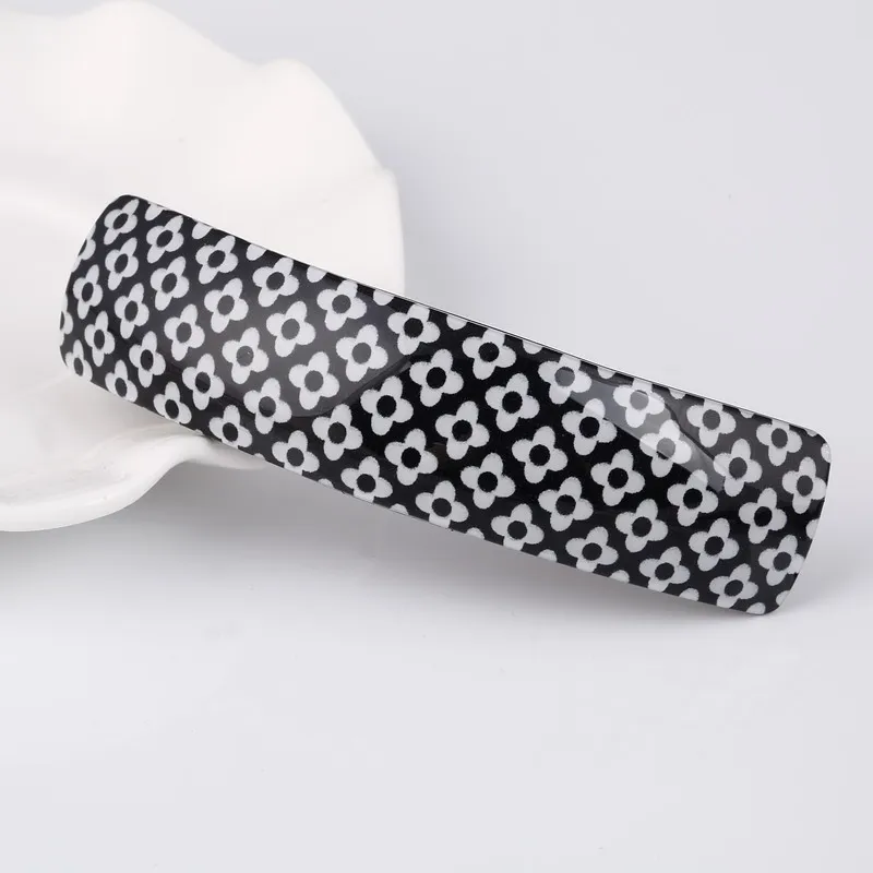 Высокое качество гладкий цветок Звезда Сердце Форма Patining заколка для волос