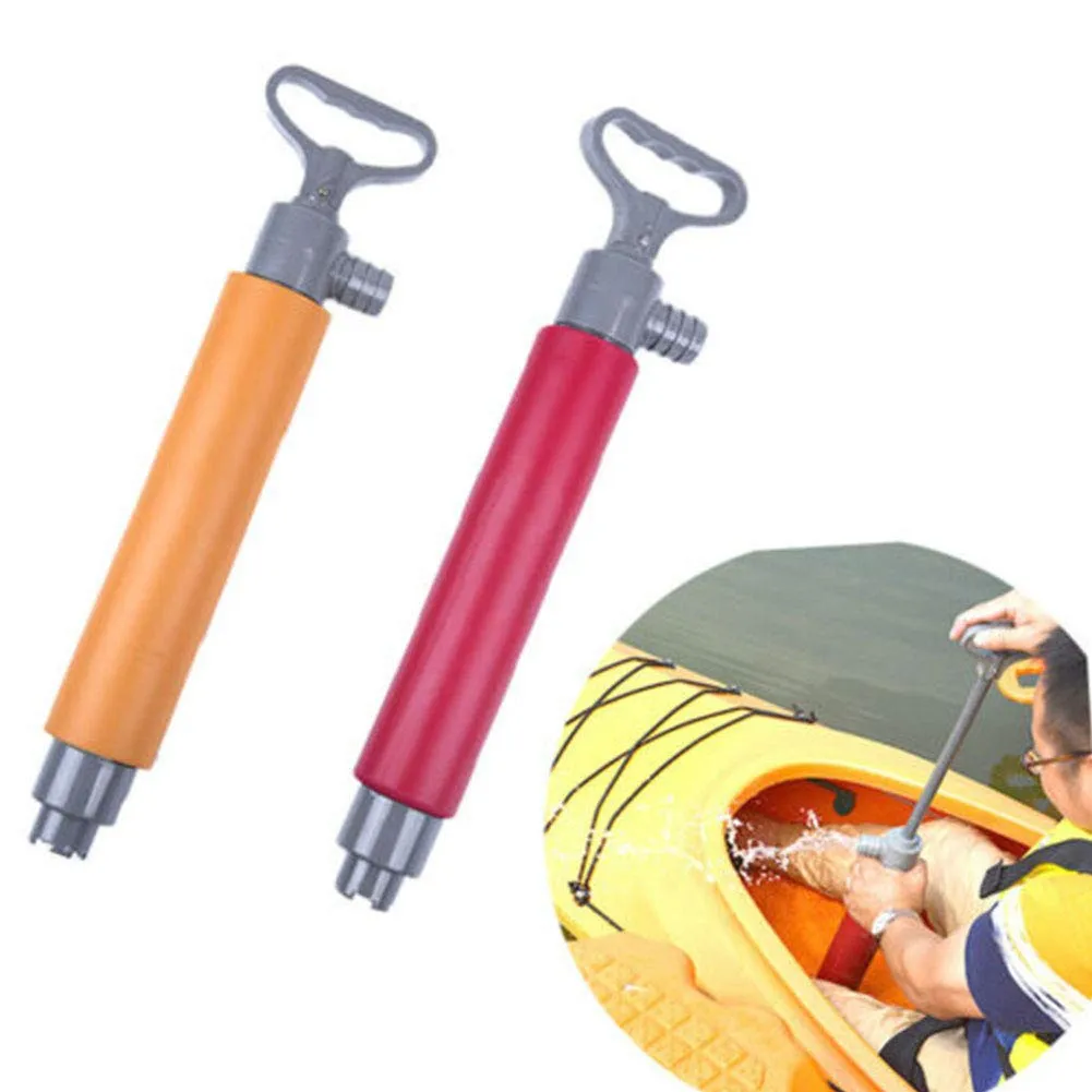 

Hand Pump Floating Manual Bilge Water Pump Kayak Canoe Accessories for Kayak Rescue Emergency Water Bailing Pump