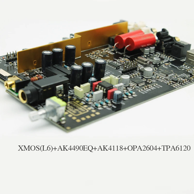 FX-AUDIO DAC-X7 USB аудио Hi-Fi декодер DAC XMOS AK4490EQ усилитель для наушников DSD256 OPA2604 TPA6120