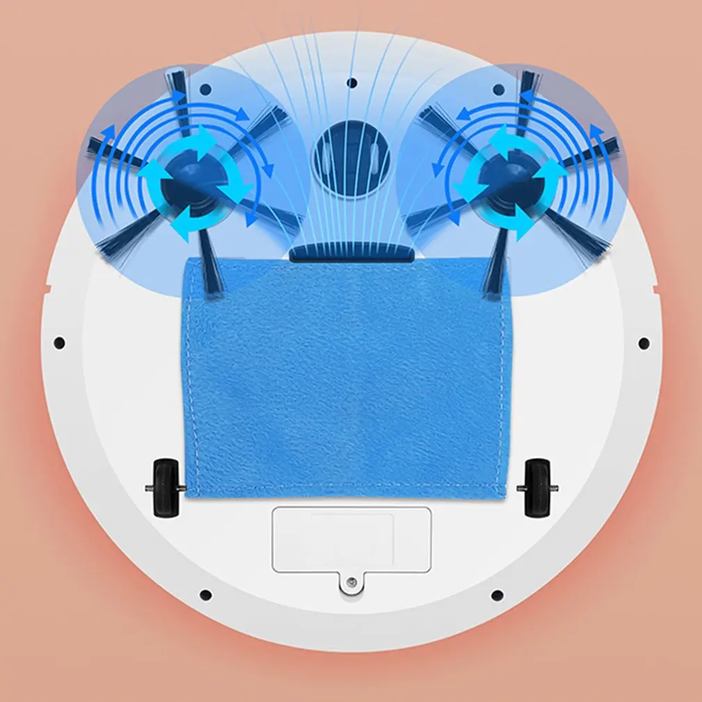 Робот подметальщик автоматический бытовой ультратонкий ленивый умный пылесос с