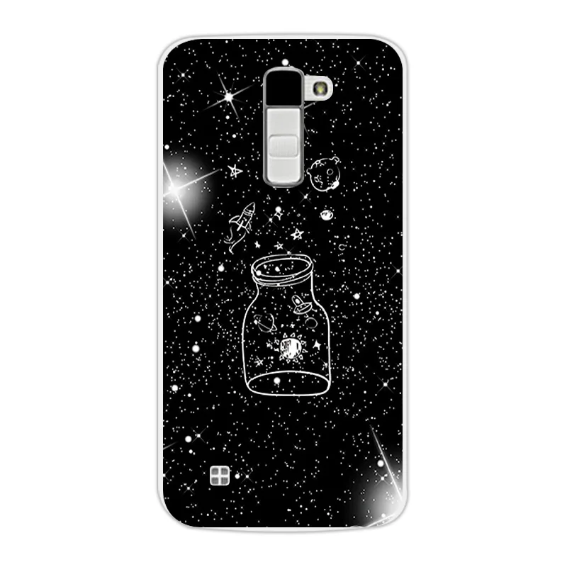 Чехол для LG K10 Lte K 10 M2 K410 K420N K430DS F670 двойной Мягкий силиконовый чехол с изображением
