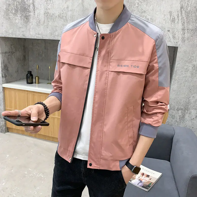 

Men's coat in autumn fashion cool jacket men 2020 new casual jacket Men's Baseball jacket