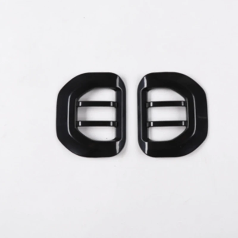 Пара зеркало заднего вида сигнальный светильник обшивка для Jeep Wrangler JL 2018 Черный