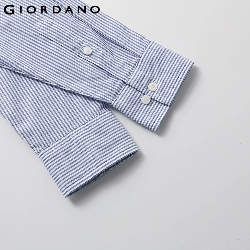Giordano мужская футболка с круглым воротом и короткими рукавами и печатным принтом на груди, имеется несколько цветовых решений