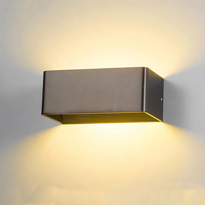 Современный светодиодный настенный светильник лампа из алюминиевого сплава