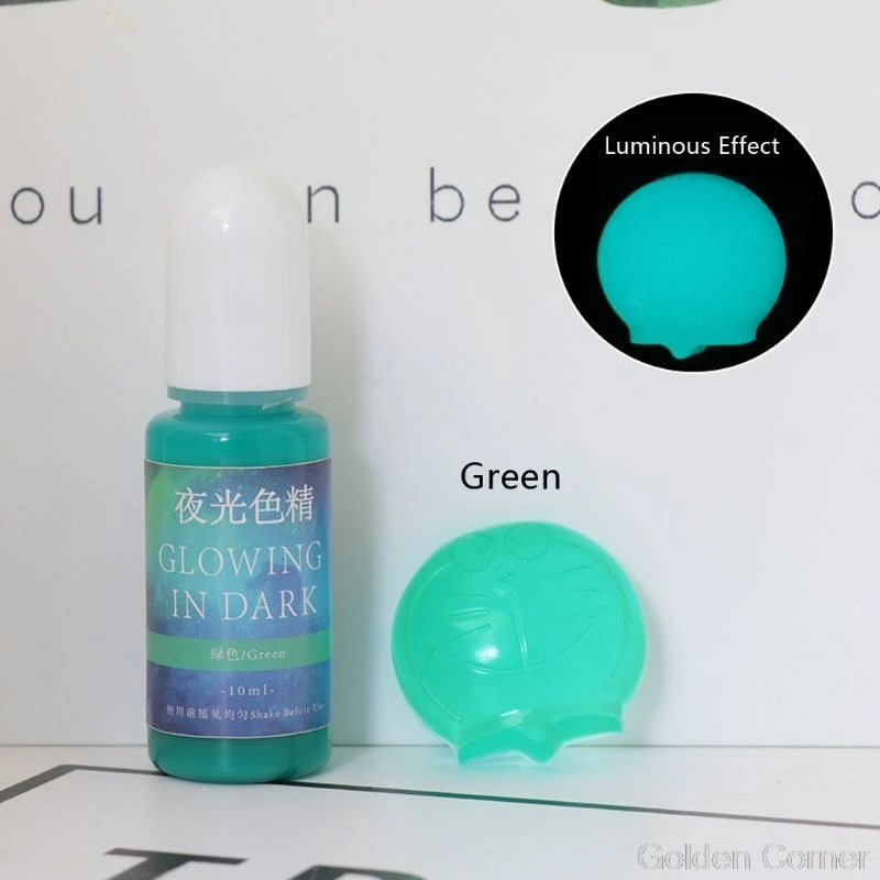 

10 Colors Glowing in Dark Epoxy Resin Pigment Luminous Colorant Jewelry Making Jy06 20 Dropship