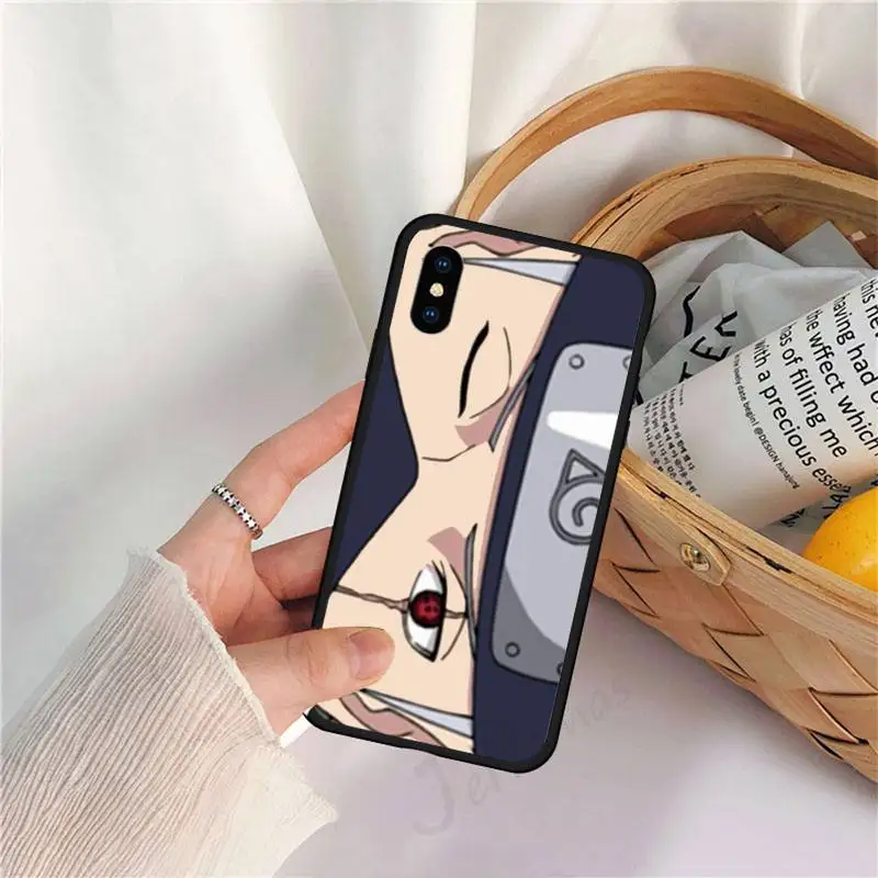 

Anime Naruto Sharingan Itachi eyes Phone Case for iPhone 11 12 pro XS MAX 8 7 6 6S Plus X 5S SE 2020 XR
