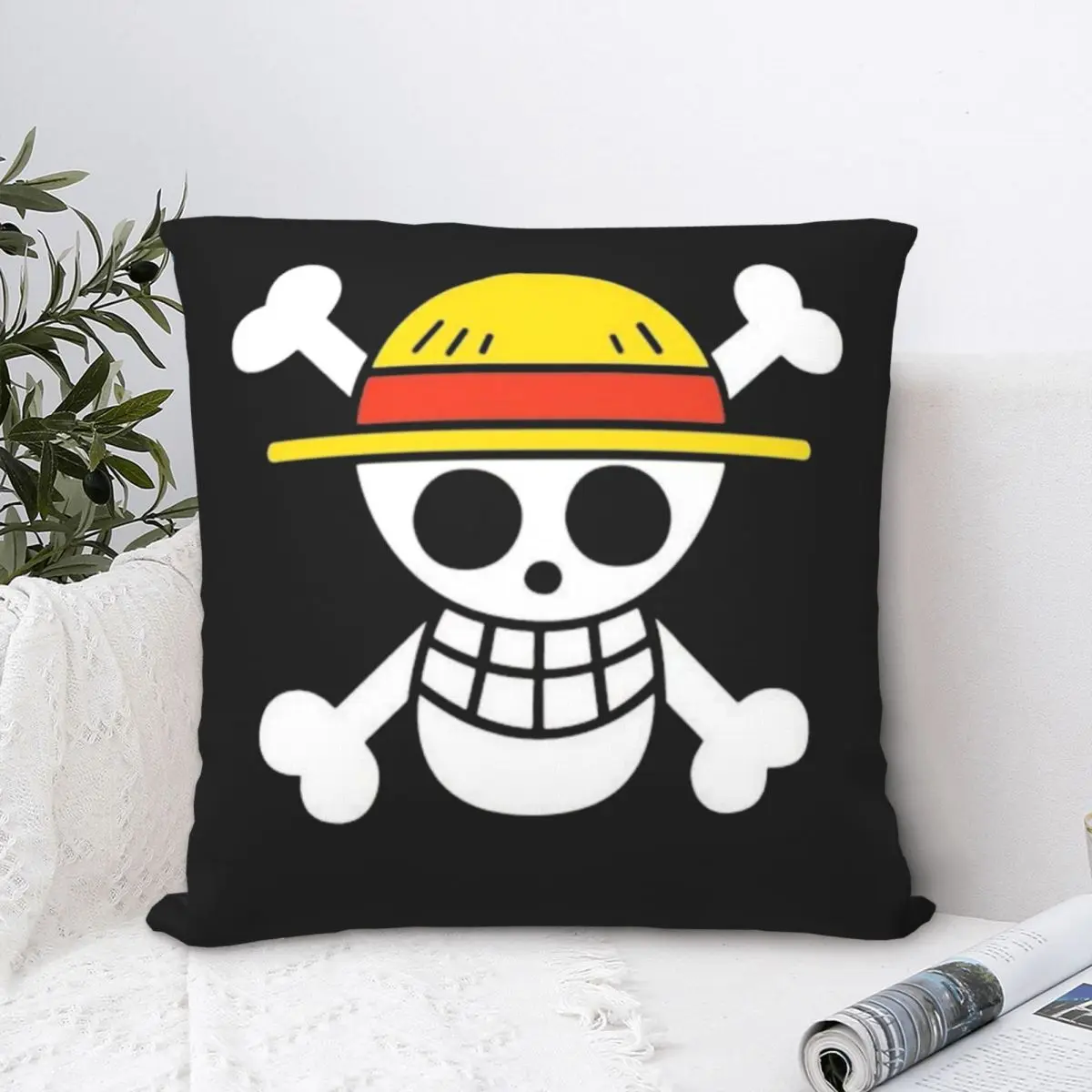 

One Piece Square Pillowcase Cushion Cover Spoof Home Decorative Throw Pillow Case Sofa Seater Nordic 45*45cm