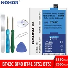 Оригинальный аккумулятор NOHON BT40 BT41 BT51 BT42C BT53 для Meizu MX4 MX5 MX6 Pro M2 Note PRO 6S M575M M575U, высокая емкость