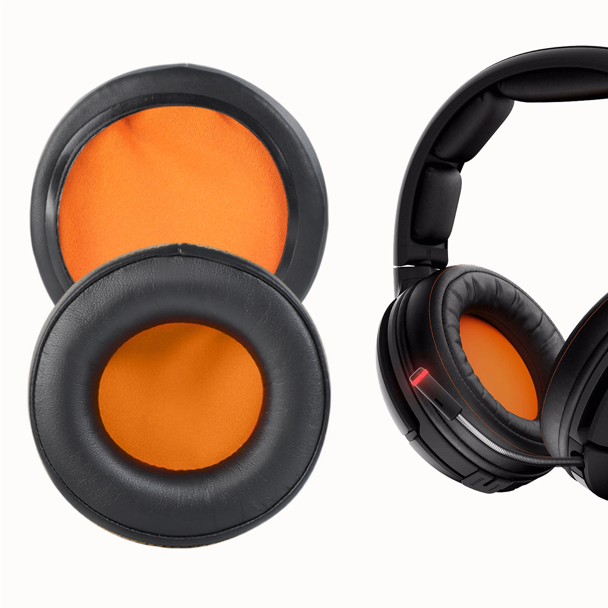 Сменные амбушюры чехлы для подушек накладки ушей повязка на голову SteelSeries Siberia 840