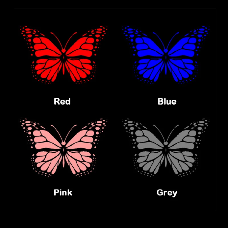 

Universal Styling Full set Butterfly 3D Tire Print Interior Accessories Automobile Protector Car Seat Cover