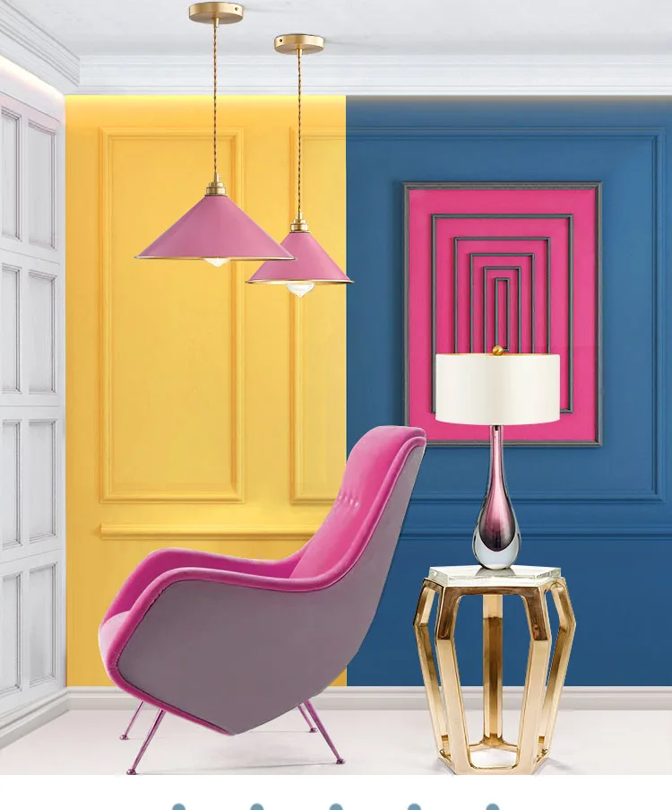 Новое поступление современный Настольный светильник с абажуром лампа для