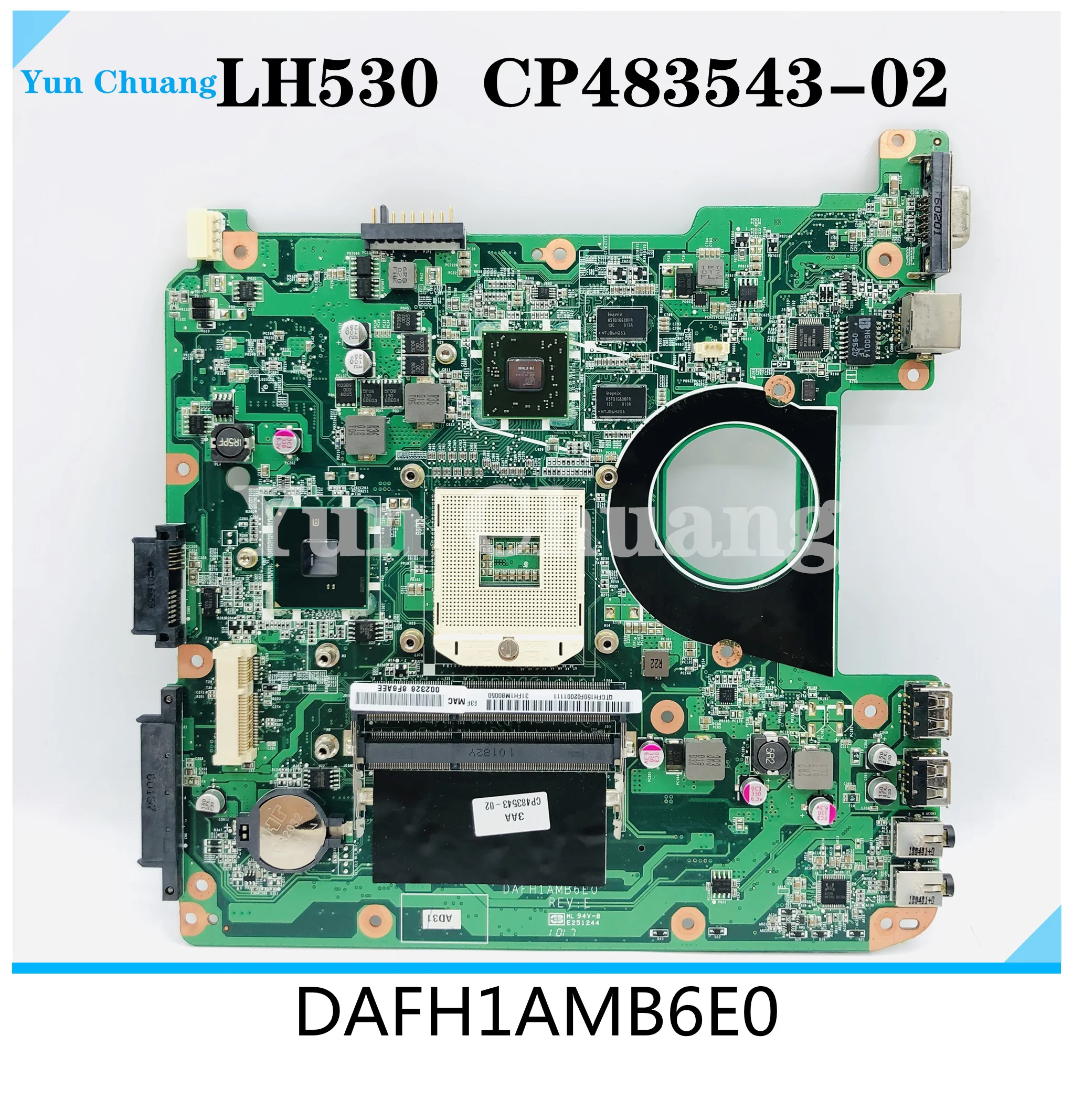 DAFH1AMB6E0 для Fujitsu LH530 материнская плата CP483543-02 DDR3 maiboard 100% тест Быстрая доставка |