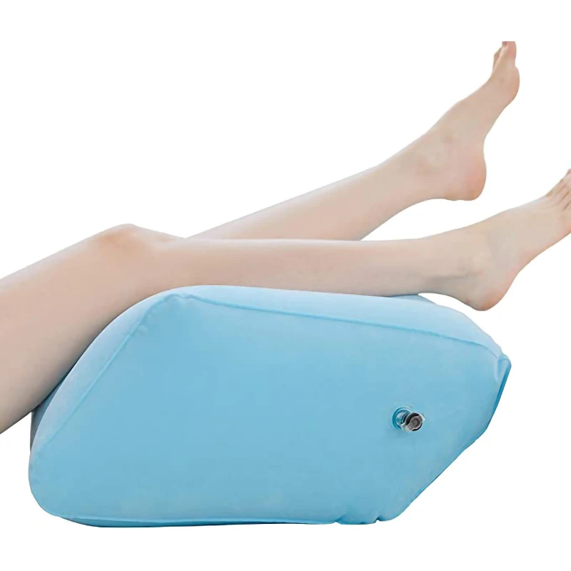 

Inflatable Leg Pillow Portable Legs Lift PVC Pillows Pregnant Woman Foot Rest Pillow For Relief Sciatica Leg Support Cushion
