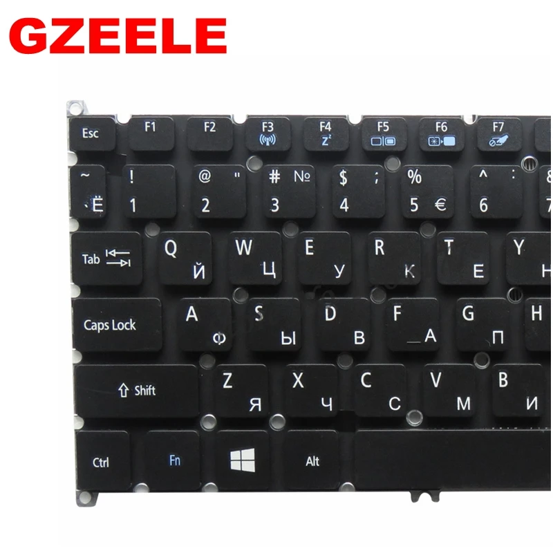 Клавиатура для ноутбука ACER TravelMate Новая русская клавиатура E13 ES1 111 321 331 N15W3 черная RU