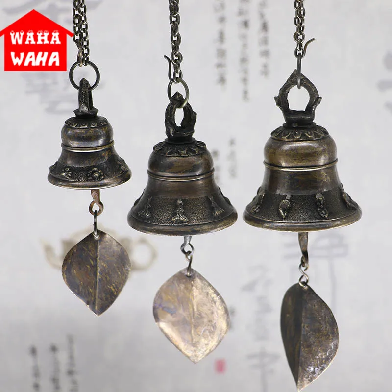 Китайские колокольчики из чистой меди старинный ветряной колокольчик украшение