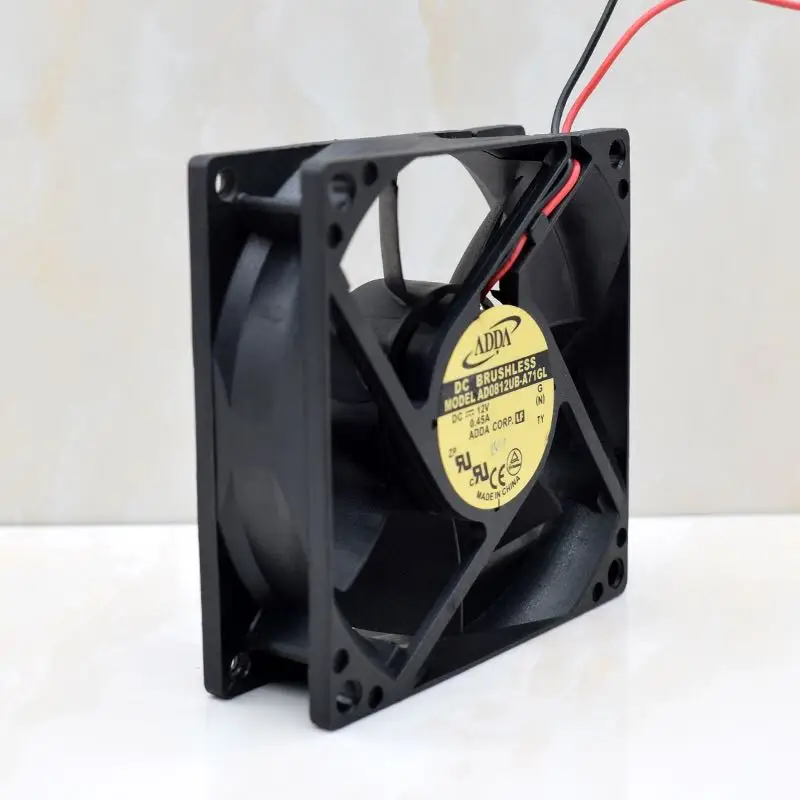 ADDA8025 AD0812LB-A70GL 12V 0.45A ультра-тихий вентилятор