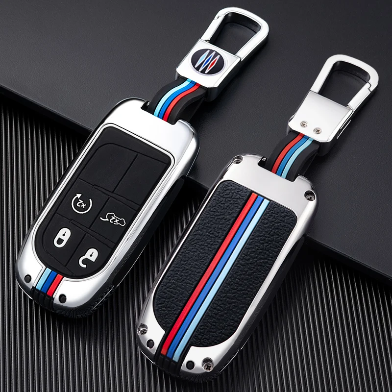 

2 3 4 5 Buttons Smart Remote Key Case For Dodge Charger Challenger Durango Journey Jeep Grand Cherokee Renegade Fiat Freemont