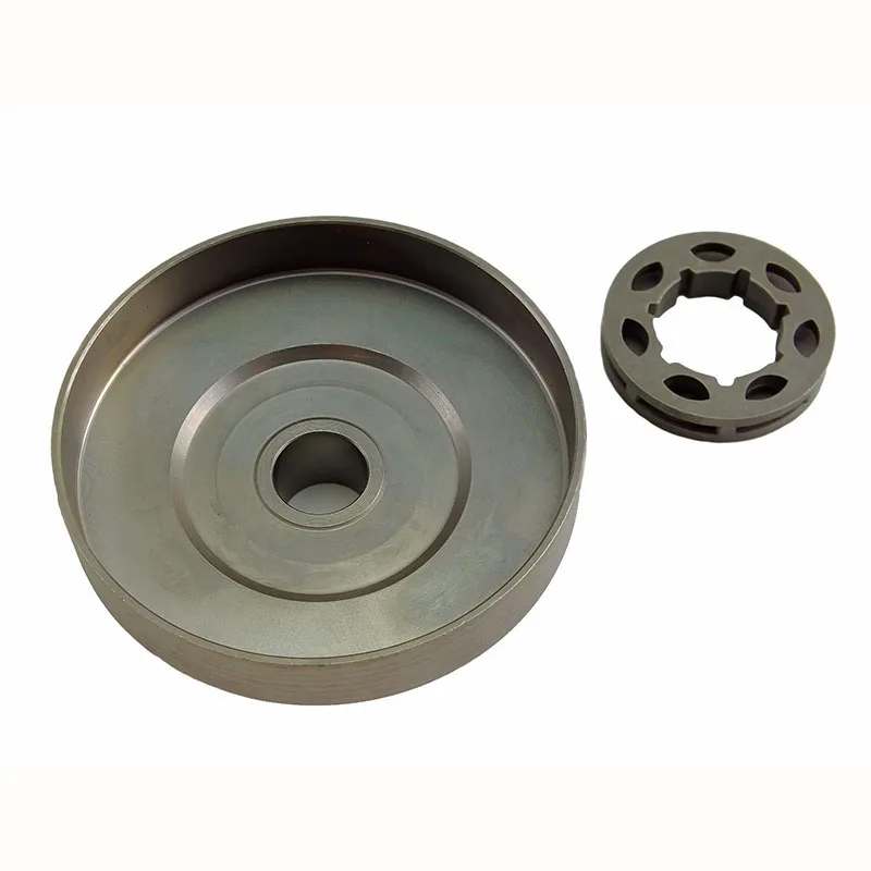 

2pcs Clutch Rim Sprocket Drum For Chinese Chainsaw 4500 5200 5800 45CC 52CC Use