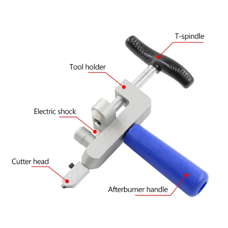 

Hand Grip Glass Cutter Opener Tile Cutter Divider Breaker Handheld Ceramic Tile OpenerHome Kit, for Ceramic, Glass,etc 7XEA