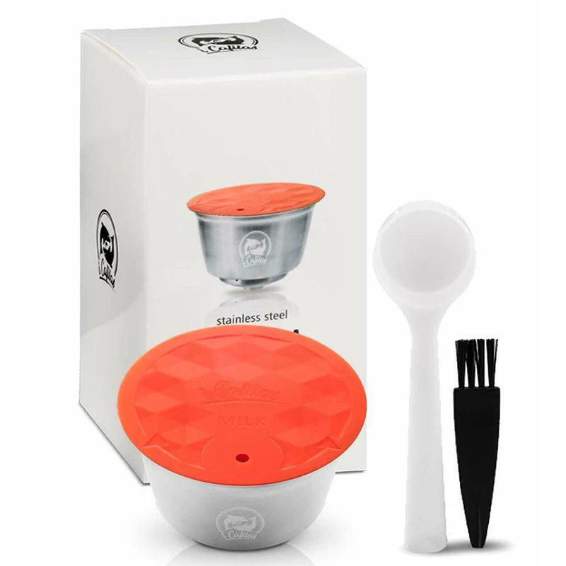 Многоразовая кофейная молочная капсула ложка-кисточка набор для вскрытия кофе