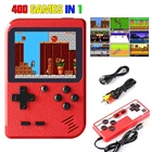 2021 Горячие сапоги в стиле ретро, Портативный мини портативная игровая консоль 8 бит 3,0 дюймов Цвет ЖК-дисплей детская Цвет игровой плеер встроенный 400 игр